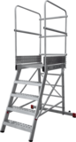 Mobile non-separable work platform ladder NV 8000025