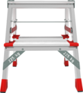 Anodised double-sided professional stepladder NV3127A sku 3127202A