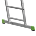 Two-section aluminium multipurpose ladder NV2220