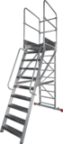 Mobile ladder with platform NV 8000030