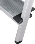 Aluminum stepladder with 130 mm steps and tool tray NV1118 sku 1118107