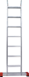 Профессиональная алюминиевая двухсекционная шарнирная лестница NV3310 артикул 3310207