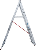 Three-section aluminum industrial multipurpose ladder NV5230 sku 5230313