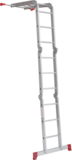 Лестница-трансформер алюминиевая, ширина 340 мм NV2320 артикул 2320403