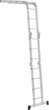 Лестница-трансформер алюминиевая с одной траверсой, ширина 340 мм NV1329 артикул 1329234