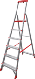 Anodised professional stepladder with tool tray NV3115A sku 3115106A