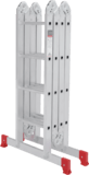 Лестница-трансформер алюминиевая, ширина 340 мм NV2320 артикул 2320404