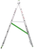 Two-section aluminium multipurpose ladder NV2220 sku 2220208