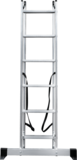 Two-section aluminum multipurpose ladder NV1220 sku 1220206