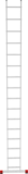 Single-section aluminium leaning rung ladder NV2210 sku 2210116
