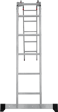 Лестница-трансформер алюминиевая с одной траверсой, ширина 340 мм NV1329 артикул 1329405