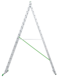 Two-section aluminium multipurpose ladder NV2220 sku 2220218