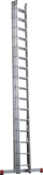 Three-section aluminum multipurpose ladder NV1230 sku 1230316