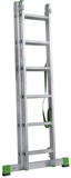 Two-section aluminium multipurpose ladder NV2220 sku 2220206