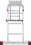 Профессиональная алюминиевая лестница-трансформер, ширина 400 мм NV3320 артикул 3320403