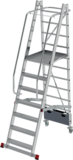 Professional mobile folding platform ladder NV3540 sku 3540107