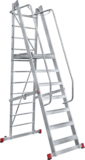 Лестница передвижная складная с площадкой 1,9 м NV 8000044