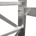 Лестница-стремянка разборная на колёсах с площадкой ВС-3,0 NV 8000068
