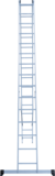 Two-section aluminum multipurpose ladder NV1220 sku 1220215