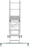 Industrial mobile scaffold ladder with platform NV5510 sku 5510105