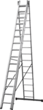 Three-section aluminum multipurpose ladder NV1230 sku 1230315
