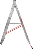 Three-section aluminum professional multipurpose ladder NV3230 sku 3230309