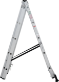 Three-section aluminum multipurpose ladder NV1230 sku 1230305