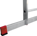 Three-section aluminum professional multipurpose ladder NV3230