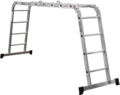 Лестница-трансформер алюминиевая, ширина 400 мм NV2322 артикул 2322404