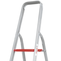 Aluminum industrial stepladder with metall ties NV3119