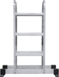 Лестница-трансформер алюминиевая, ширина 400 мм NV1322