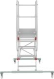 Industrial mobile scaffold ladder with platform NV5510 sku 5510104