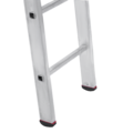 Aluminum multipurpose hinged ladder with one traverse, 340 mm width NV1329 sku 1329404