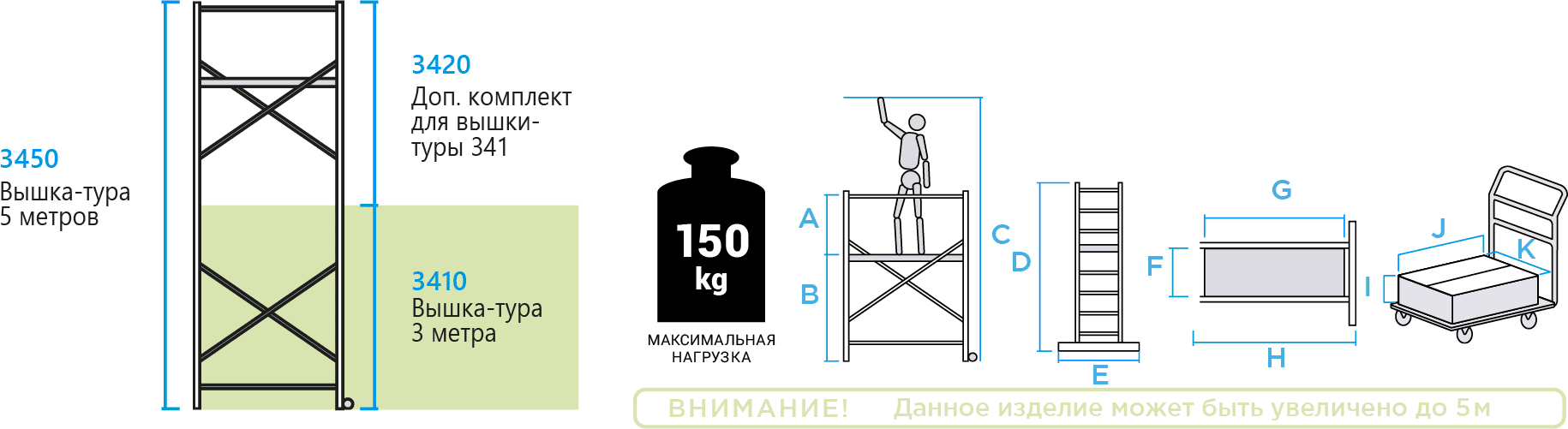 Вышка тура 1,6/2,0 сборка видео