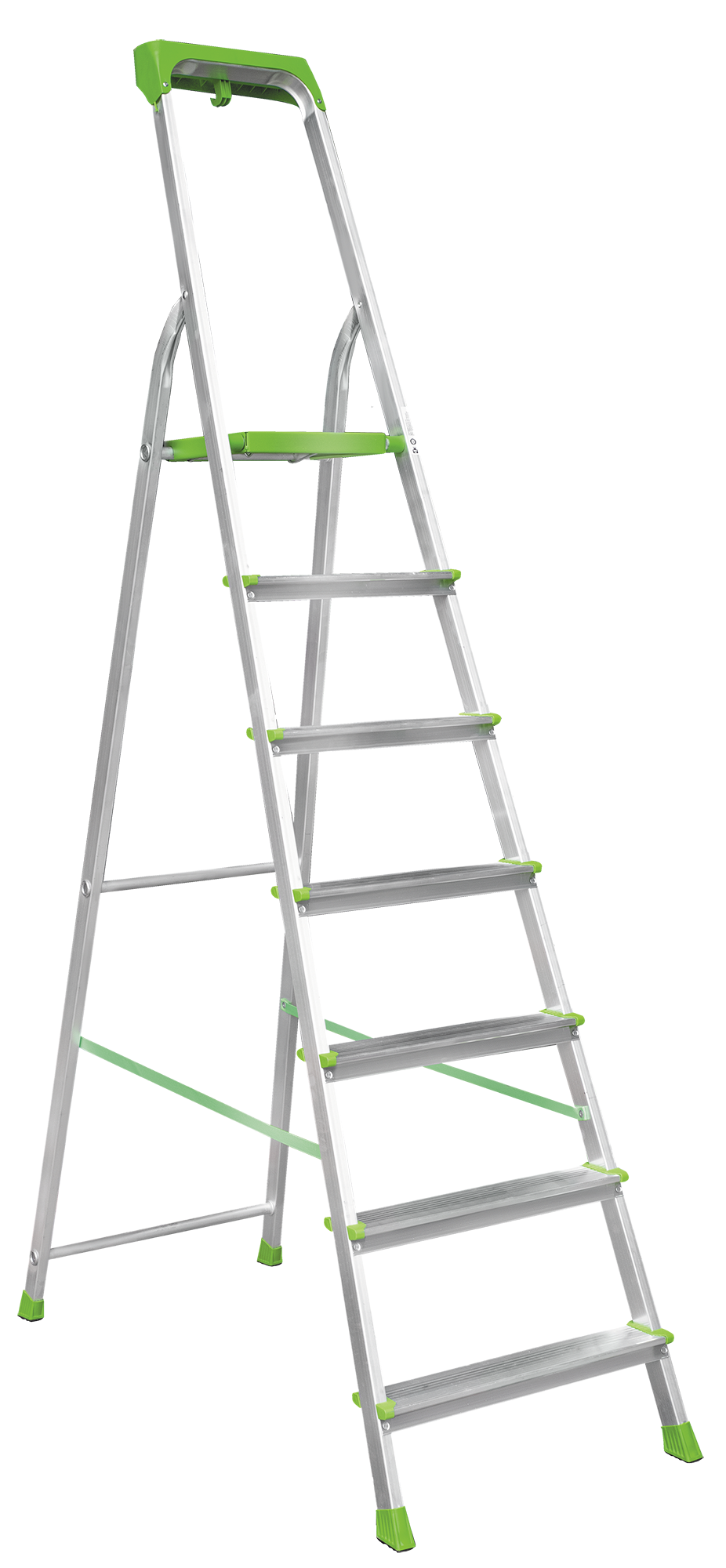 Aluminum stepladder with tool tray NV2115
